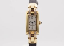 Jaeger-LeCoultre Ideale 460.1.08 (Unknown (random serial)) - Pearl dial 17 mm Yellow Gold case