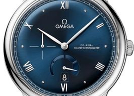 Omega De Ville 434.13.41.21.03.002 (2026) - Blauw wijzerplaat 41mm Staal