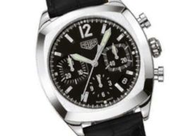 TAG Heuer Monza CR2110.FC6161 (2001) - Zwart wijzerplaat 38mm Staal