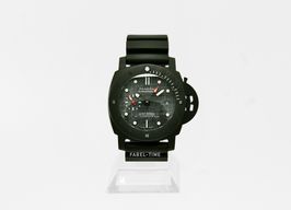 Panerai Luminor Submersible PAM01039 (2024) - Zwart wijzerplaat 47mm Carbon