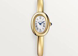 Cartier Baignoire WGBA0050 (2025) - Silver dial 17 mm Yellow Gold case
