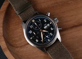IWC Pilot Spitfire Chronograph IW387901 (2019) - Black dial 41 mm Steel case