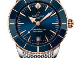 Breitling Superocean Heritage UB3112161C1A1 (2026) - Blauw wijzerplaat 44mm Goud/Staal