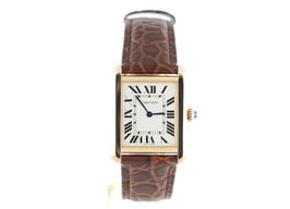 Cartier Tank Solo W5200024 (2014) - Zilver wijzerplaat 31mm Roségoud
