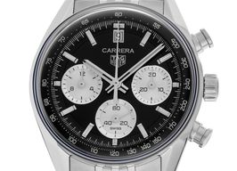 TAG Heuer Carrera CBS2210.BA0048 (2025) - Black dial 39 mm Steel case