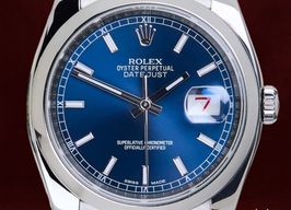 Rolex Datejust 36 116200 (2015) - Blue dial 36 mm Steel case