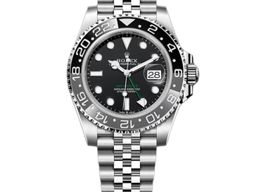 Rolex GMT-Master II 126710GRNR (2024) - Zwart wijzerplaat 40mm Staal