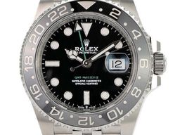 Rolex GMT-Master II 126710GRNR (2025) - Zwart wijzerplaat 40mm Staal