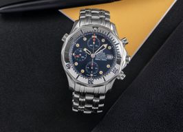 Omega Seamaster Diver 300 M 2598.80.00 (Onbekend (willekeurig serienummer)) - Blauw wijzerplaat 42mm Staal