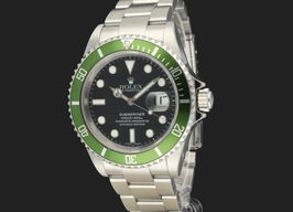 Rolex Submariner Date 16610LV (2003) - Black dial 40 mm Steel case