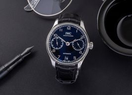 IWC Portuguese Automatic IW500703 (2017) - Black dial 42 mm Steel case