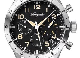 Breguet Type XX - XXI - XXII 2067ST/92/3WU (2025) - Black dial 43 mm Steel case