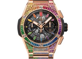 Hublot Big Bang 451.OX.1180.OX.3999 (2025) - Grijs wijzerplaat 42mm Roségoud