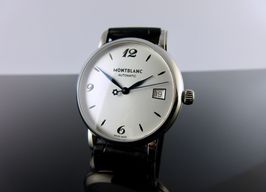 Montblanc Star Classique 111590 (2024) - Zilver wijzerplaat 34mm Staal