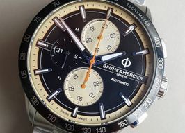 Baume & Mercier Clifton M0A10435 (2025) - Zwart wijzerplaat 44mm Staal