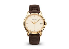 Patek Philippe Calatrava 5227J-001 (2025) - Beige dial 39 mm Yellow Gold case