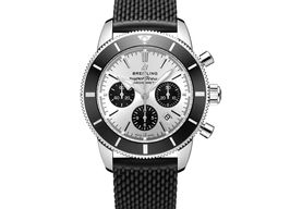 Breitling Superocean Heritage II Chronograph AB0162121G1S1 (2025) - Silver dial 44 mm Steel case