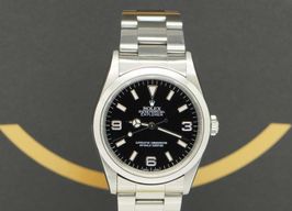 Rolex Explorer 14270 (1999) - Zwart wijzerplaat 36mm Staal