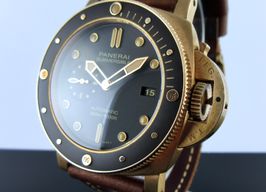 Panerai Luminor Submersible PAM00968 (2022) - Brown dial 47 mm Bronze case