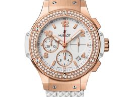 Hublot Big Bang 41 mm 341.PE.230.RW.114 (2025) - White dial 41 mm Rose Gold case