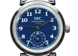 IWC Da Vinci Automatic IW358102 (2024) - Blauw wijzerplaat 40mm Staal