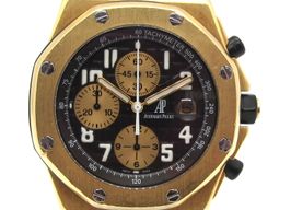Audemars Piguet Royal Oak Offshore Chronograph 26062OR.OO.A002CA.01 (2007) - Black dial 44 mm Rose Gold case