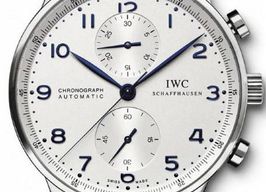 IWC Portuguese Chronograph IW371605 (2025) - Silver dial 41 mm Steel case