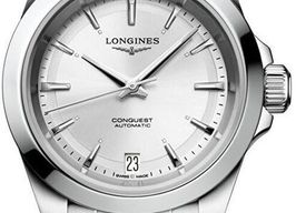 Longines Conquest L3.430.4.72.6 (2026) - Zilver wijzerplaat 34mm Staal