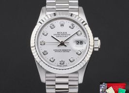 Rolex Lady-Datejust 79179 (1999) - Silver dial 26 mm White Gold case