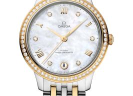 Omega De Ville Prestige 434.25.34.20.55.002 (2026) - Wit wijzerplaat 34mm Goud/Staal