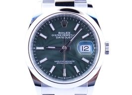 Rolex Datejust 36 126200 (2023) - Green dial 36 mm Steel case