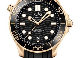 Omega Seamaster Diver 300 M 210.62.42.20.01.003 (2026) - Zwart wijzerplaat 42mm Geelgoud