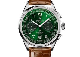 Breitling Premier AB0145371L1P1 (2025) - Green dial 42 mm Steel case