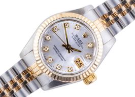 Rolex Lady-Datejust 69173 (1986) - Silver dial 26 mm Gold/Steel case