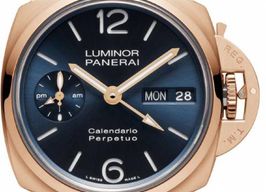 Panerai Luminor PAM00742 (2026) - Blue dial 44 mm Red Gold case