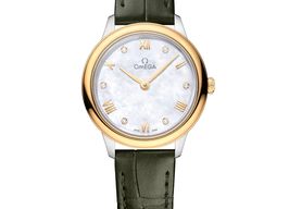 Omega De Ville 434.23.28.60.55.001 (2025) - White dial 28 mm Gold/Steel case