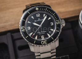 Blancpain Fifty Fathoms 5015-12B30-98B (2022) - Black dial 46 mm Titanium case