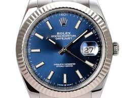 Rolex Datejust 41 126334 (2022) - Blue dial 41 mm Steel case