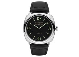 Panerai Radiomir 8 Days PAM00610 (2019) - Zwart wijzerplaat 45mm Staal