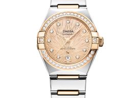 Omega Constellation 131.25.29.20.58.002 (2025) - Yellow dial 29 mm Gold/Steel case