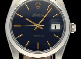 Rolex Oyster Precision 6694 (1981) - Blue dial 34 mm Steel case