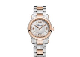 Chopard Happy Sport 278573-6017 (2024) - Silver dial 30 mm Gold/Steel case