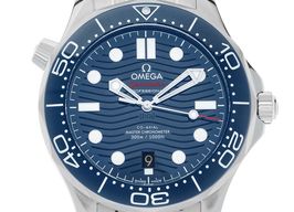 Omega Seamaster Diver 300 M 210.30.42.20.03.001 (2022) - Blauw wijzerplaat 42mm Staal