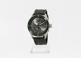 Blancpain Fifty Fathoms Bathyscaphe 5054-1210-G52A (2024) - Grijs wijzerplaat 43mm Titanium