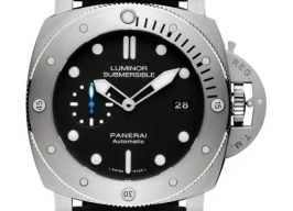 Panerai Luminor Submersible 1950 3 Days Automatic PAM02305 (2026) - Zwart wijzerplaat 47mm Titanium