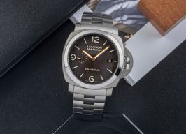 Panerai Luminor Marina 1950 3 Days Automatic PAM00352 (2013) - Brown dial 44 mm Titanium case