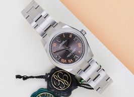 Rolex Oyster Perpetual 31 177200 (2020) - Grijs wijzerplaat 31mm Staal