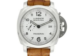 Panerai Luminor Marina 1950 3 Days Automatic PAM00499 (2018) - White dial 44 mm Steel case