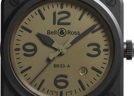 Bell & Ross BR 03 BR03A-MIL-CE/SRB (2025) - Green dial 42 mm Ceramic case