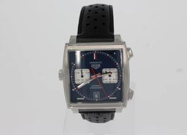 TAG Heuer Monaco Calibre 11 CAW211P.FC6356 (2025) - Blue dial 39 mm Steel case